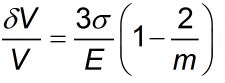 what is the bulk modulus formula
